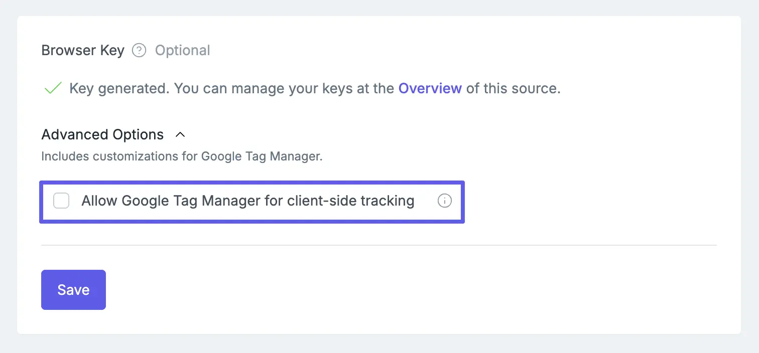 Client-Side Tracking Method
